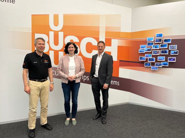 Besuch beim Unternehmen Busch Vacuum Solutions in Maulburg