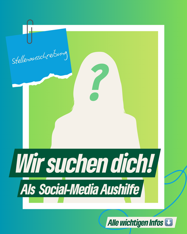 Mitarbeiter*in für Social Media gesucht!