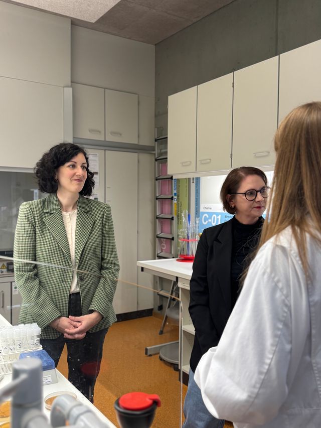 Besuch mit Sandra Boser beim phaenovum