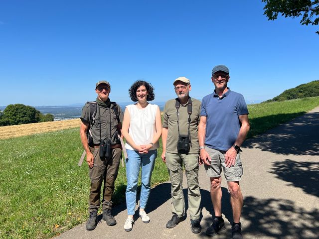Unterwegs am Tüllinger rund um Naturschutz und dem Streuobstklassenzimmer