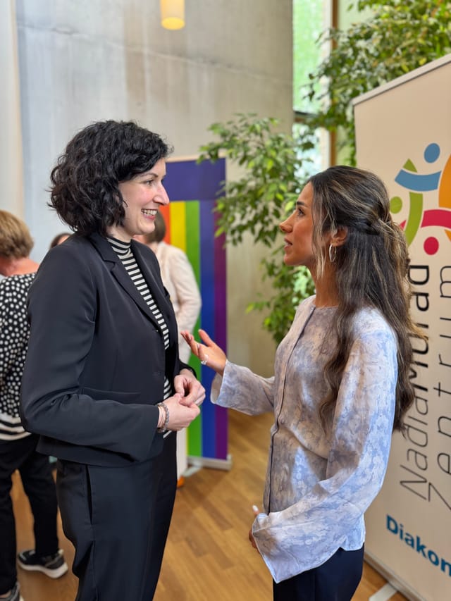 Besuch von Nadia Murad in Lörrach